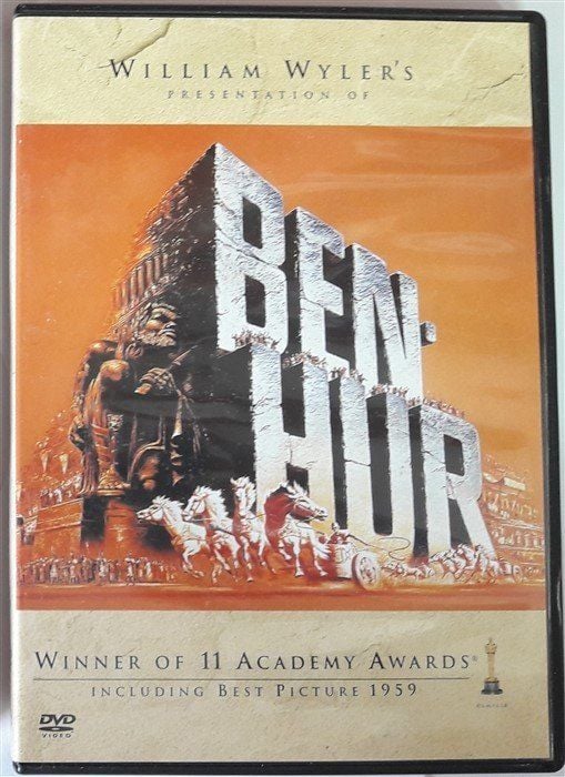 BEN-HUR (1959) - CHARLTON HESTON - JACK HAWKINS - WILLIAM WYLER - DVD 2.EL