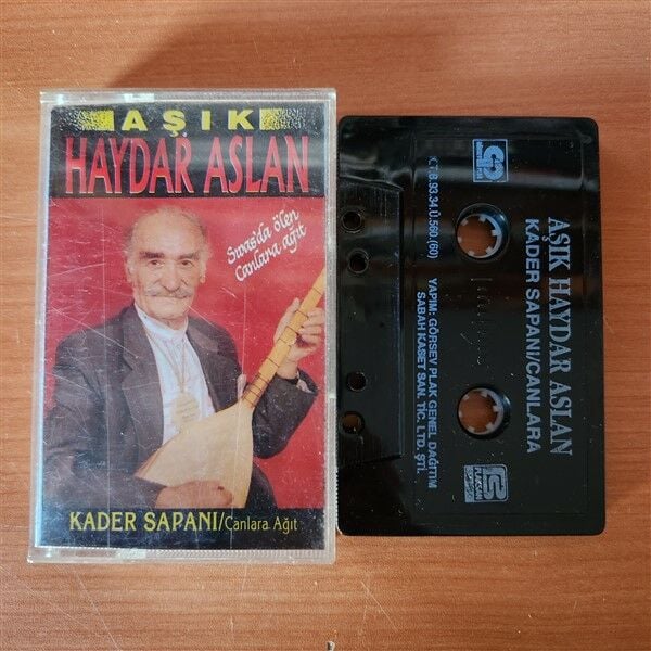 AŞIK HAYDAR ASLAN - KADER SAPANI (1993) - KASET 2.EL