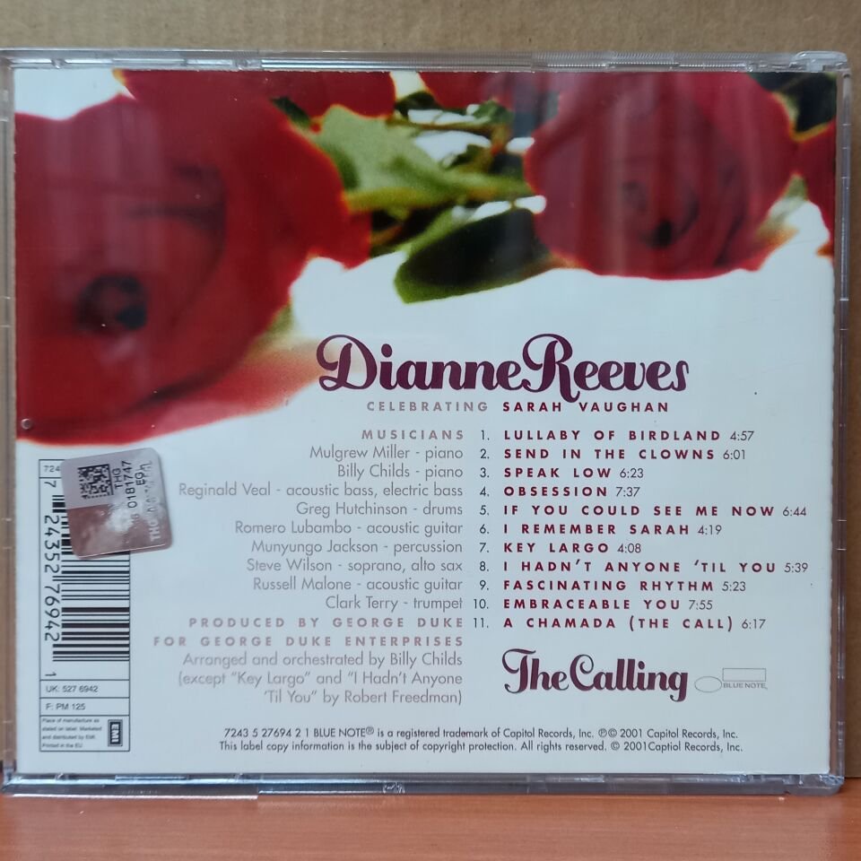 DIANNE REEVES – THE CALLING / CELEBRATING SARAH VAUGHAN (2001) - CD 2.EL