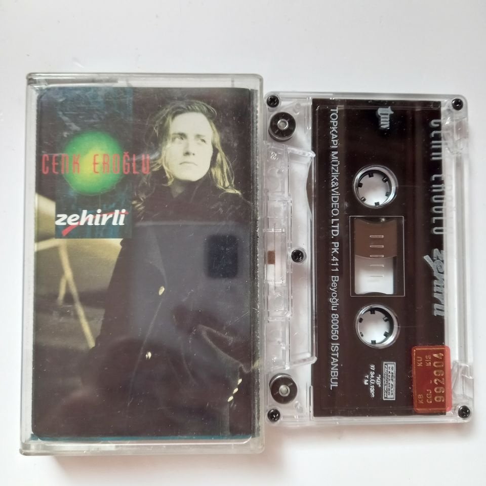 CENK EROĞLU - ZEHİRLİ (1997) - KASET 2.EL