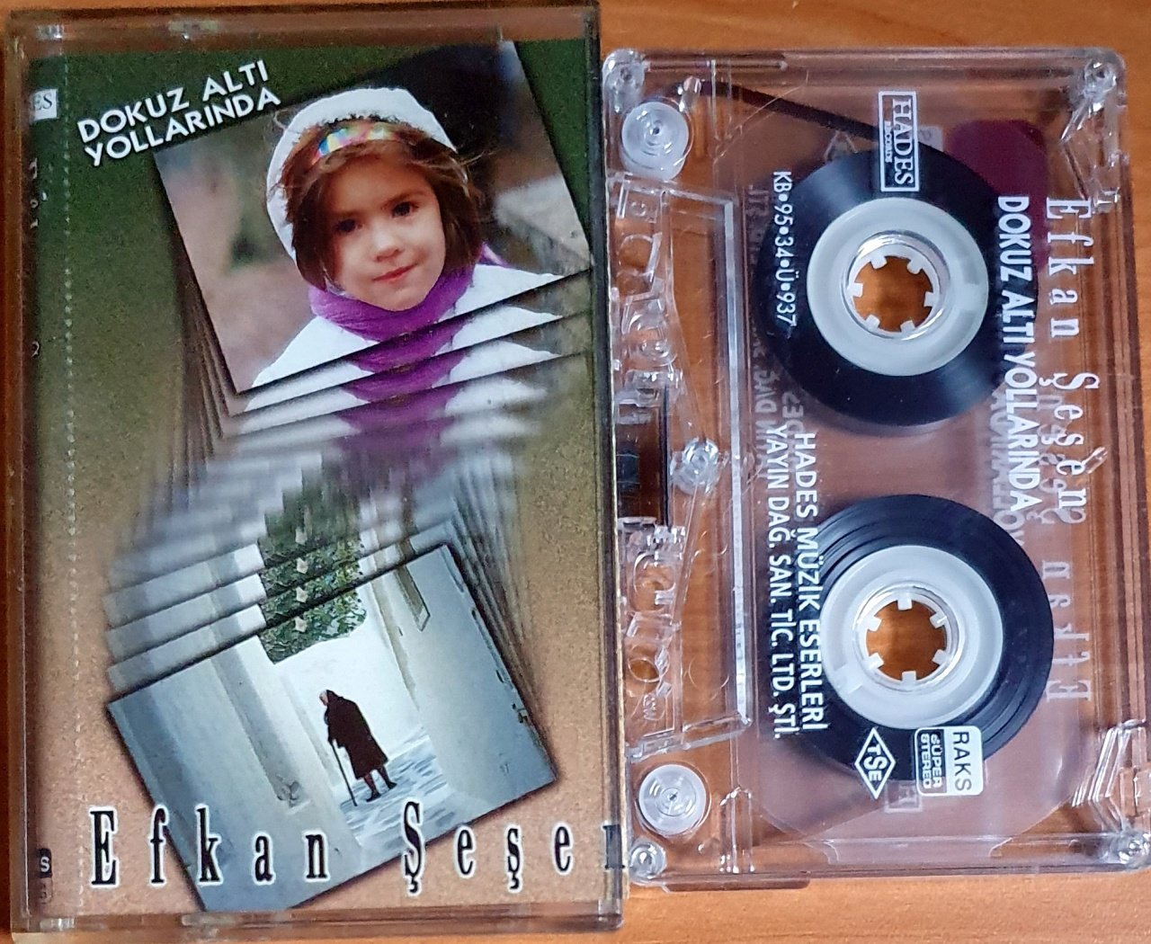 EFKAN ŞEŞEN - DOKUZ ALTI YOLLARINDA (1995) - KASET HADES MÜZİK 2.EL