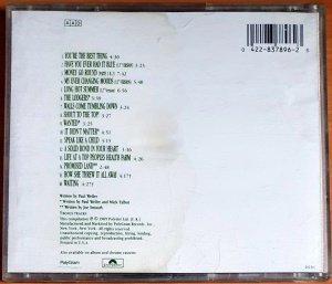 THE STYLE COUNCIL - THE SINGULAR ADVENTURES OF THE STYLE COUNCIL (1989) - CD 2.EL