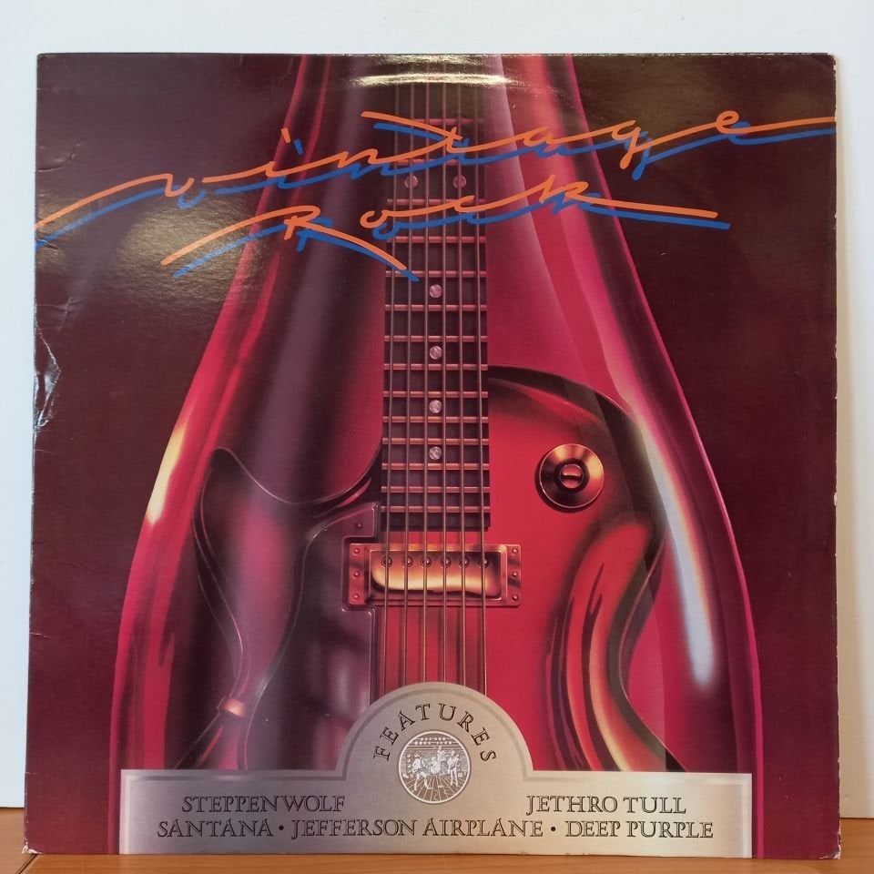 VINTAGE ROCK / STEPPEN WOLF, SANTANA, JETHRO TULL, DEEP PURPLE (1980) - LP 2.EL PLAK