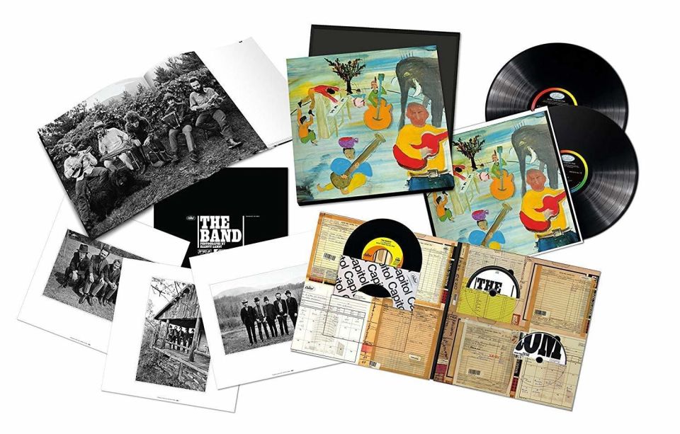 THE BAND - MUSIC FROM BIG PINK (1968) - 2xLP 1x7'' SINGLE 1xCD 1xBLU-RAY BOX SET 2018 EDITION SIFIR PLAK