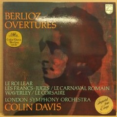 BERLIOZ OVERTURES, LONDON SYM., COLIN DAVIS (1966) REISSUE 2.EL PLAK