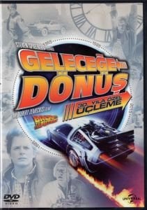 BACK TO THE FUTURE 1-2-3 / GELECEĞE DÖNÜŞ 30.YILA ÖZEL ÜÇLEME - ROBERT ZEMECKIS - 4 DVD BOX SET 2.EL