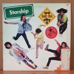 STARSHIP - WE BUILT THIS CITY (1985) - 12'' 33RPM MAXI SINGLE 2.EL PLAK