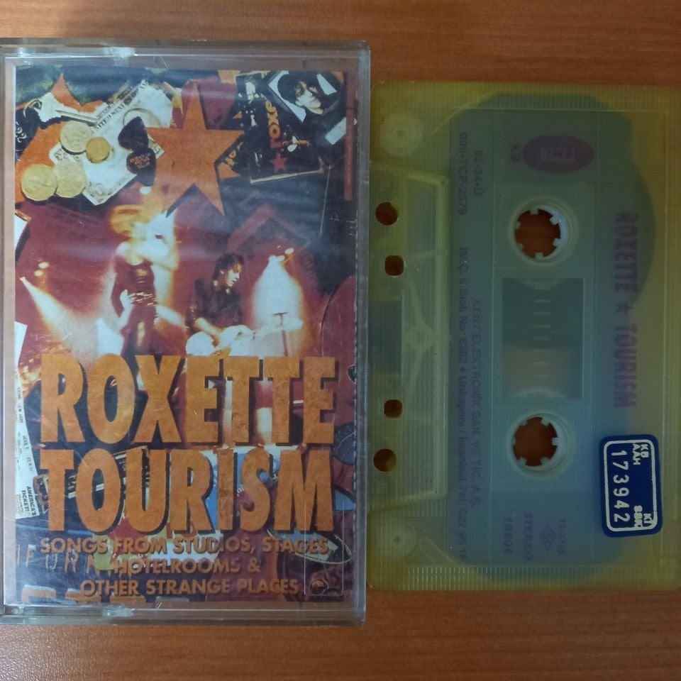 ROXETTE - TOURISM / SONGS FROM STUDIOS, STAGES, HOTELROOMS & OTHER STRANGE PLACES (1992) - KASET 2.EL