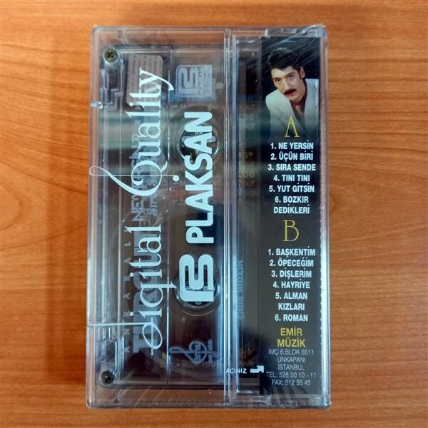 ANKARALI TURGUT - NE YERSİN / SIRA SENDE (1995) - KASET EMİR MÜZİK SIFIR