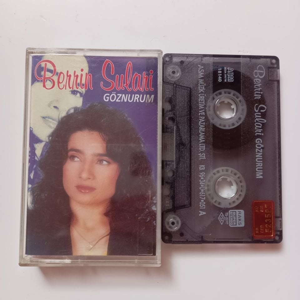 BERRİN SULARİ - GÖZNURUM (1996) - KASET 2.EL