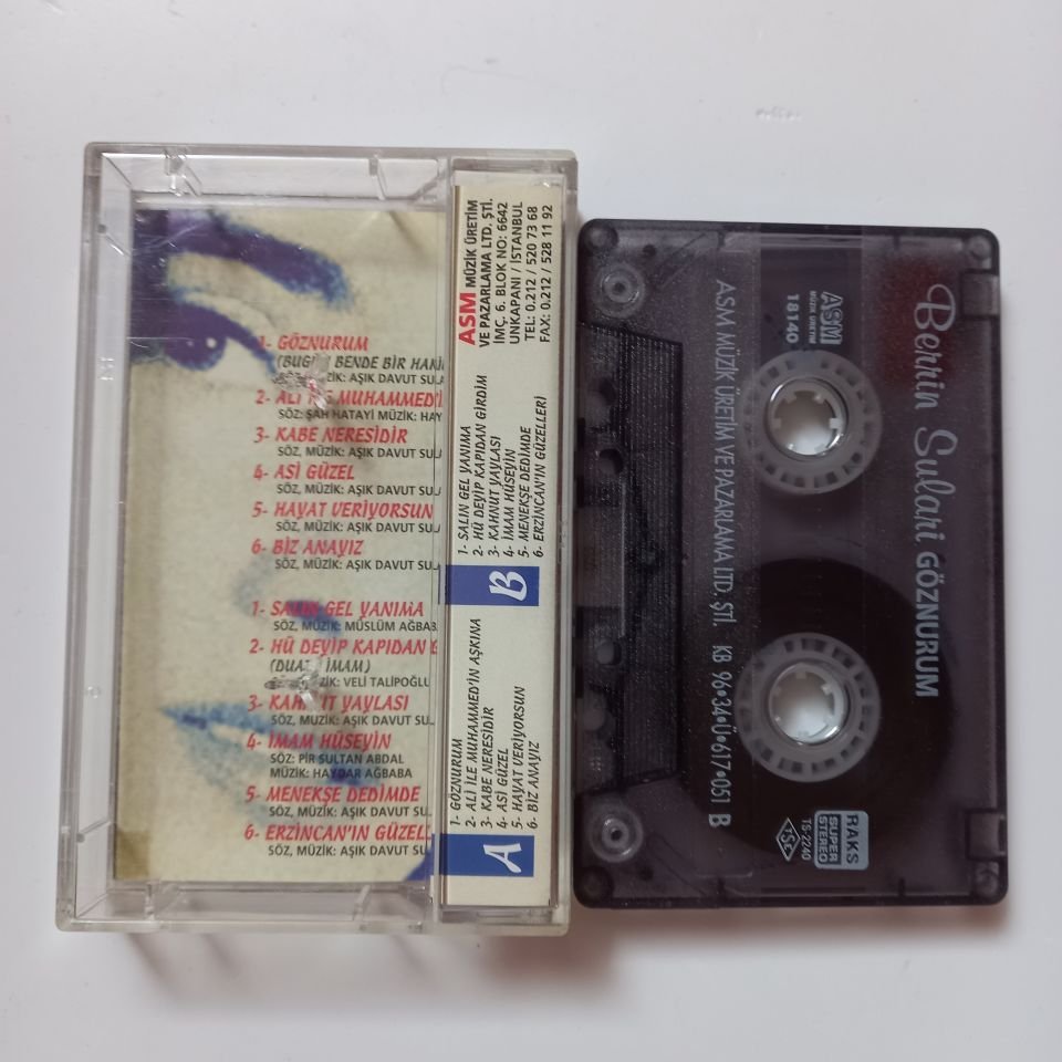 BERRİN SULARİ - GÖZNURUM (1996) - KASET 2.EL