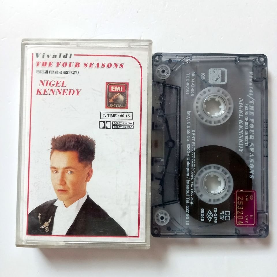 VIVALDI - FOUR SEASONS - NIGEL KENNEDY / ENGLISH CHAMBER ORCHESTRA (1990) - KASET 2.EL