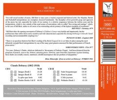 İDİL BİRET SOLO EDITION 10/11 DEBUSSY (2019) - 2CD SIFIR