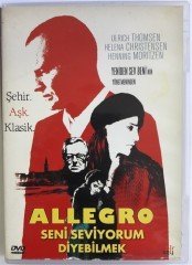 SENİ SEVİYORUM DİYEBİLMEK - ALLEGRO - ULRICH THOMSEN - CHRISTOFFER BOE - DVD 2.EL
