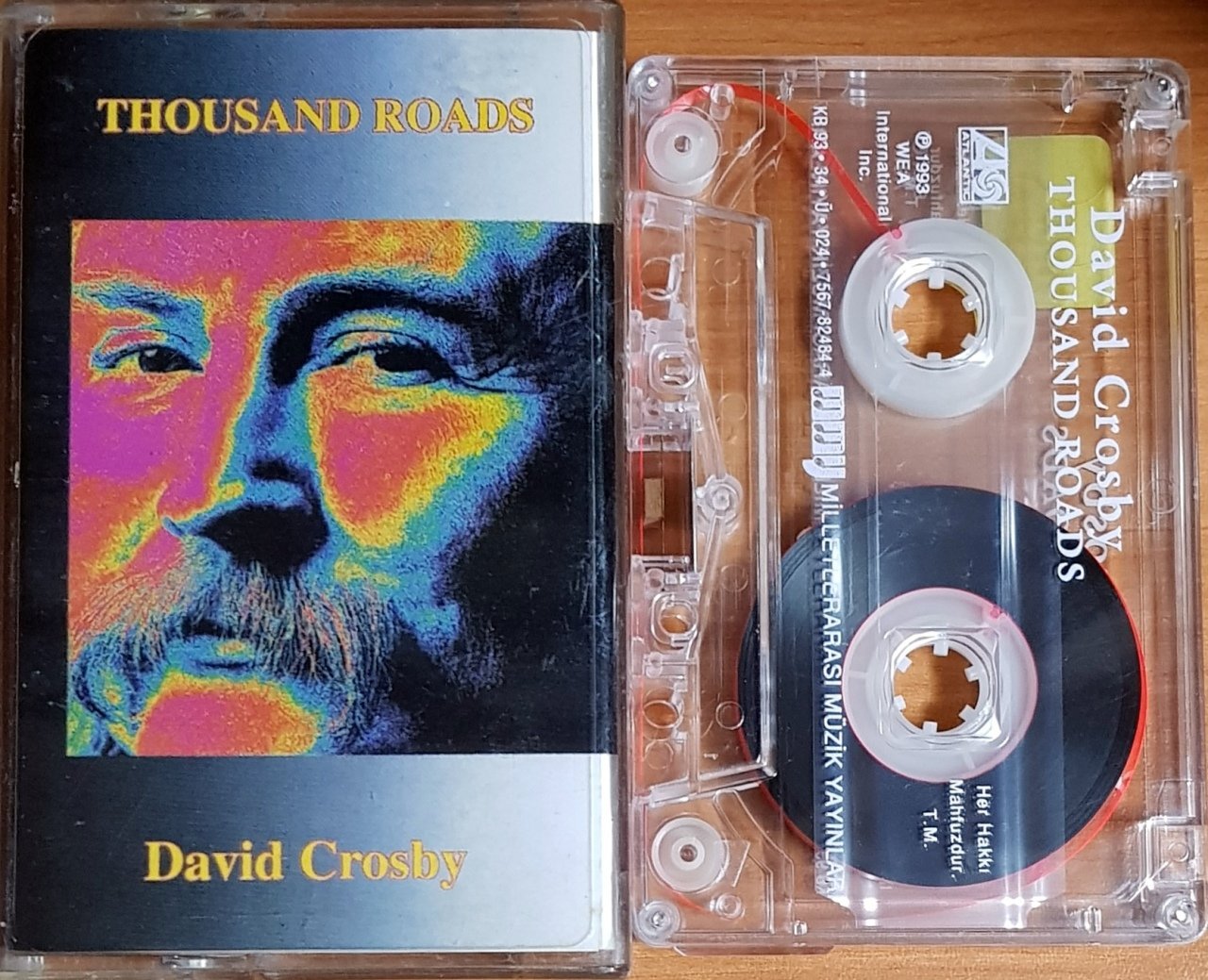 DAVID CROSBY - THOUSAND ROADS (1993) MMY KASET 2.EL