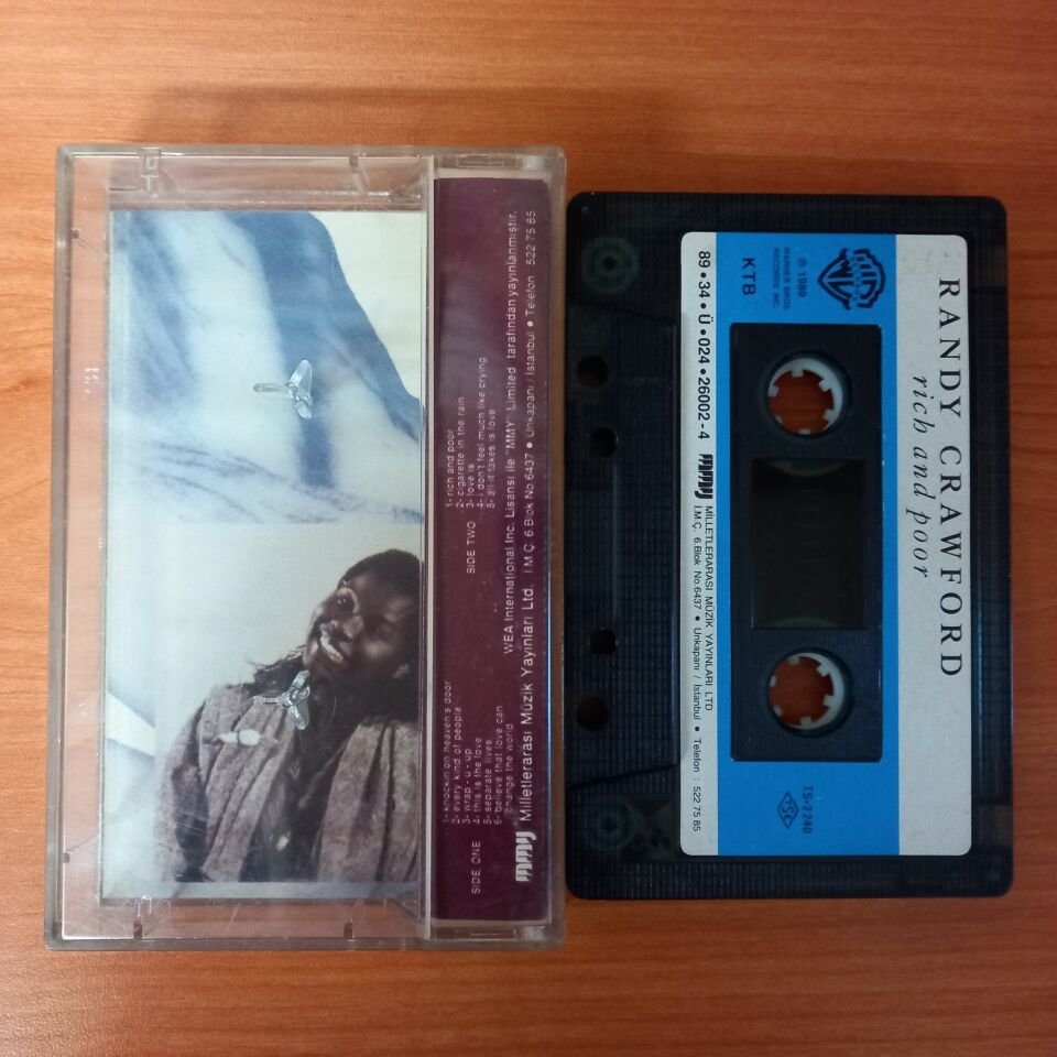 RANDY CRAWFORD - RICH AND POOR (1989) - KASET 2.EL