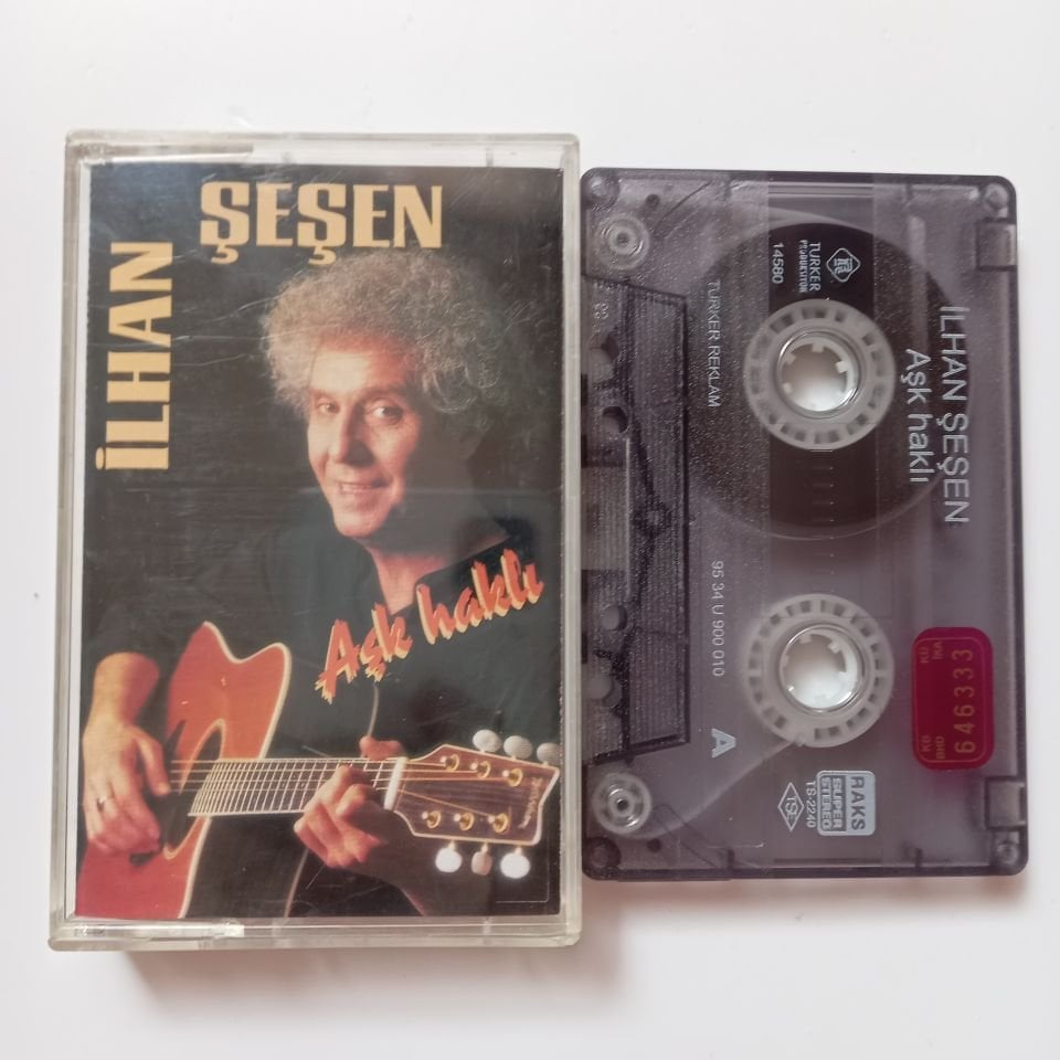 İLHAN ŞEŞEN - AŞK HAKLI (1995) - KASET 2.EL