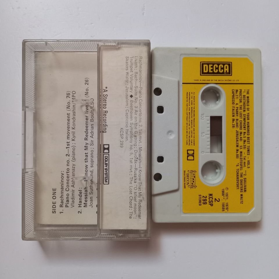 THE WORLD OF YOUR HUNDRED BEST TUNES VOL. 5 - KASET 2.EL