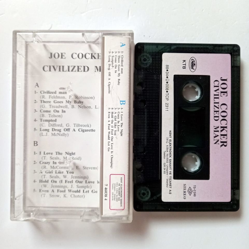 JOE COCKER - CIVILIZED MAN (1988) - KASET 2.EL