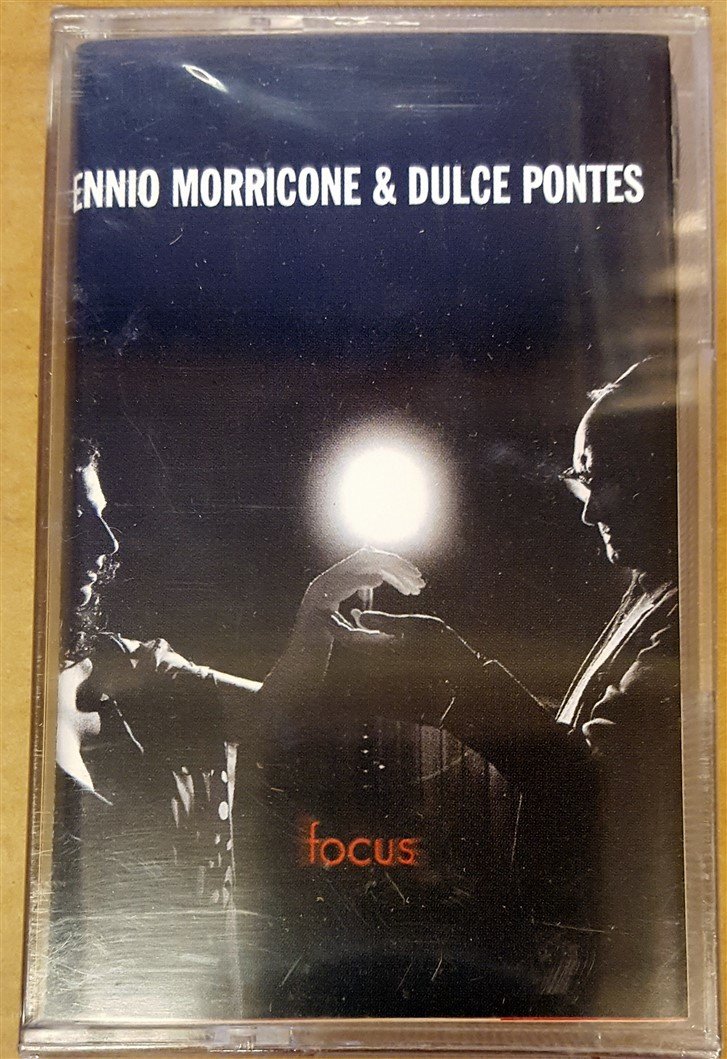 ENNINO MORRICONE & DULCE PONTES - FOCUS (2003) UNIVERSAL CASSETTE MADE IN TURKEY ''NEW''