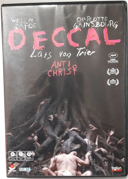 DECCAL - ANTI-CHRIST - WILLEM DAFOE - CHARLOTTE GAINSBOURG - LARS VON TRIER - DVD 2.EL