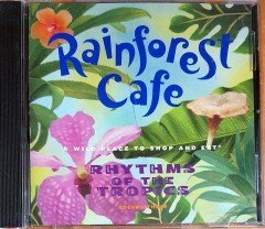 RAINFOREST CAFE / RHYTHMS OF THE TOPICS VOLUME THREE / GERA SAMBA, AIRTO, KHALED, LIBRE, DANIEL PONCE (1998) POLYGRAM / AEI MUSIC CD 2.EL