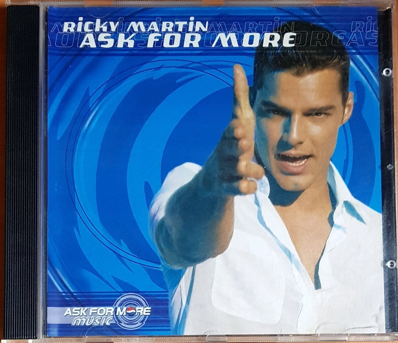 RICKY MARTIN - ASK FOR MORE (2000) PEPSI PROMO SINGLE CD 2.EL