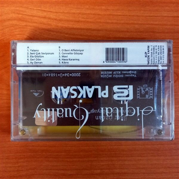 İLKER ÖZCAN - CENNETTE GÖZYAŞI (2000) - KASET SIFIR