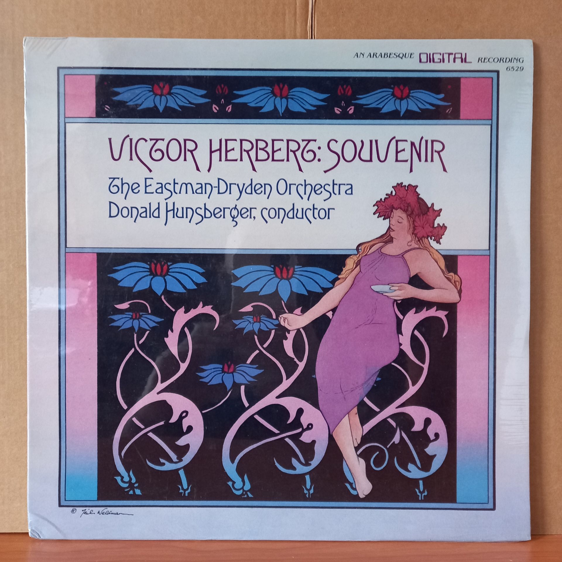 VICTOR HERBERT: SOUVENIR / THE EASTMAN-DRYDEN ORCHESTRA, DONALD HUNSBERGER (1984) - LP DÖNEM BASKISI SIFIR PLAK