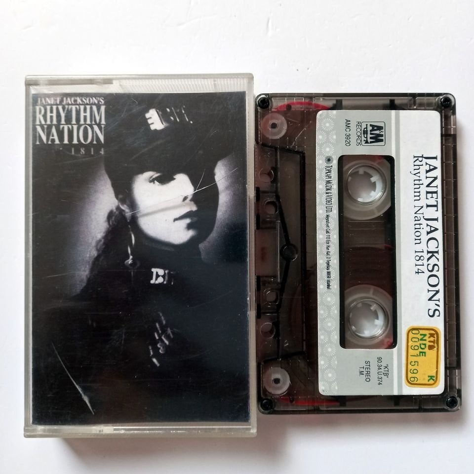 JANET JACKSON - JANET JACKSON'S RHYTHM NATION 1814 (1990) - KASET 2.EL