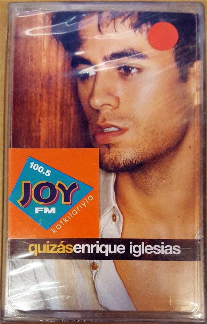 ENRIQUE IGLESIAS - QUIZAS CASSETTE MADE IN TURKEY ''NEW''