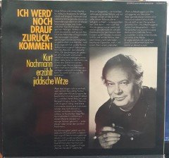 ICH WERD' NOCH DRAUF ZURÜCKKOMMEN! - KURT NACHMANN - PLAK 2.EL