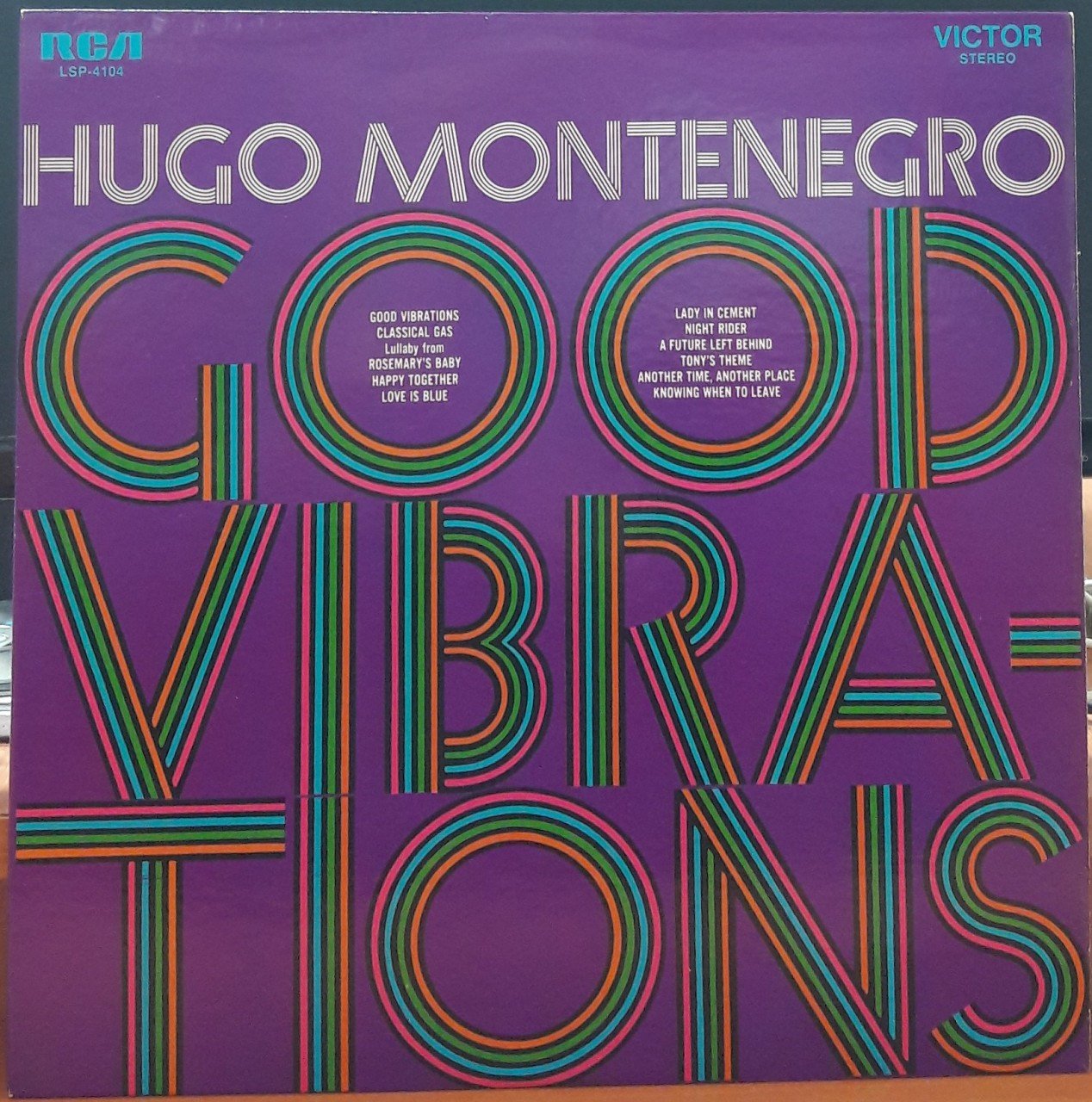 HUGO MONTENEGRO - GOOD VIBRATIONS (1969) - PLAK 2.EL