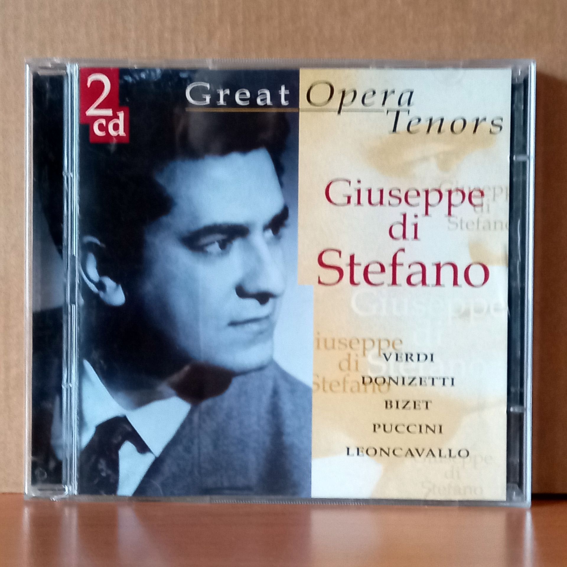 GIUSEPPE DI STEFANO / VERDI, DONIZETTI, BIZET, PUCCINI, LEONCAVALLO / GREAT OPERA TENORS (1999) - 2CD 2.EL