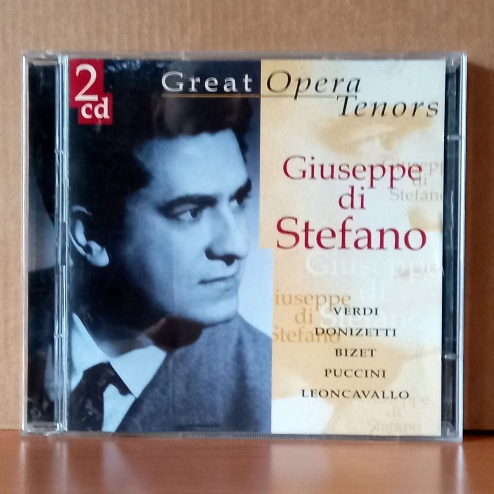 GIUSEPPE DI STEFANO / VERDI, DONIZETTI, BIZET, PUCCINI, LEONCAVALLO / GREAT OPERA TENORS (1999) - 2CD 2.EL