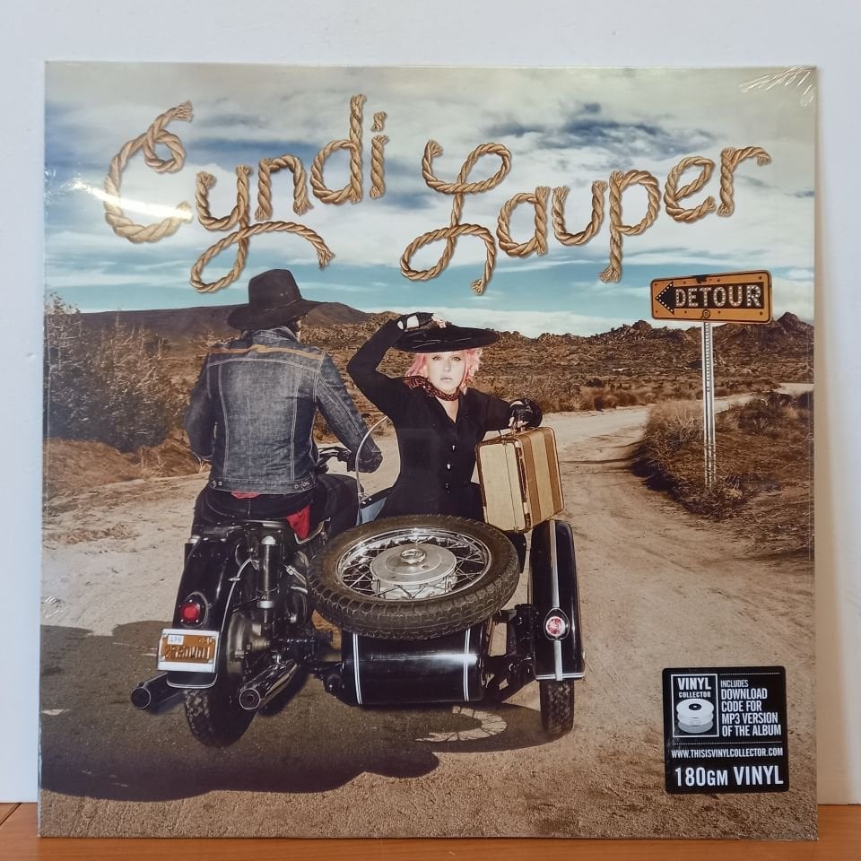 CYNDI LAUPER – DETOUR (2016) - LP DÖNEM BASKI SIFIR PLAK