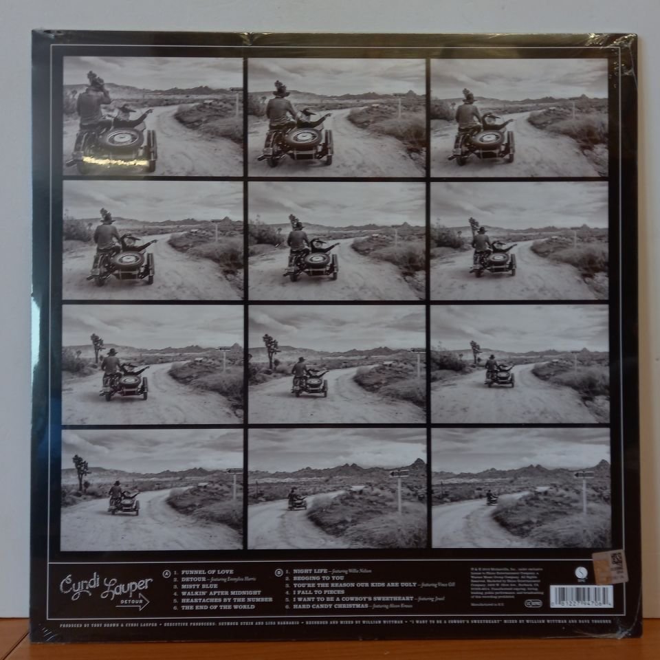 CYNDI LAUPER – DETOUR (2016) - LP DÖNEM BASKI SIFIR PLAK