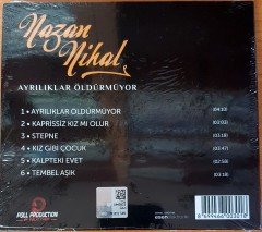 NAZAN NİHAL - AYRILIKLAR ÖLDÜRMÜYOR CD SIFIR