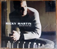 RICKY MARTIN - SHE'S ALL I EVER HAD (1999) COLUMBIA SINGLE CD 2.EL
