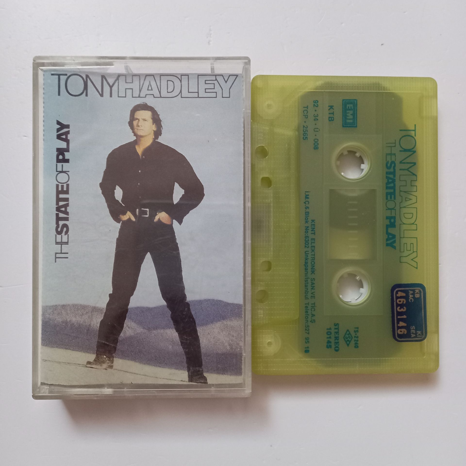 TONY HADLEY - THE STATE OF PLAY (1992) - KASET 2.EL
