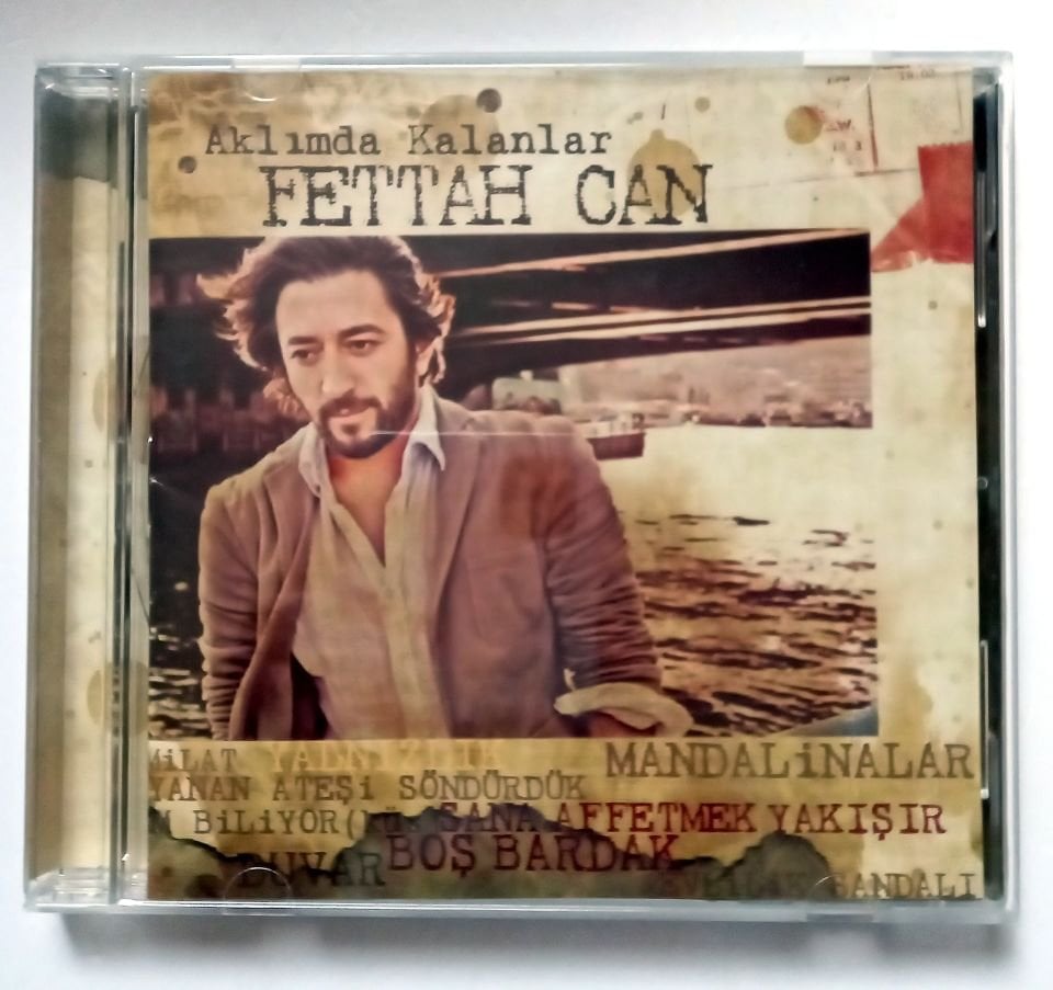 FETTAH CAN – AKLIMDA KALANLAR (2012) - CD 2.EL