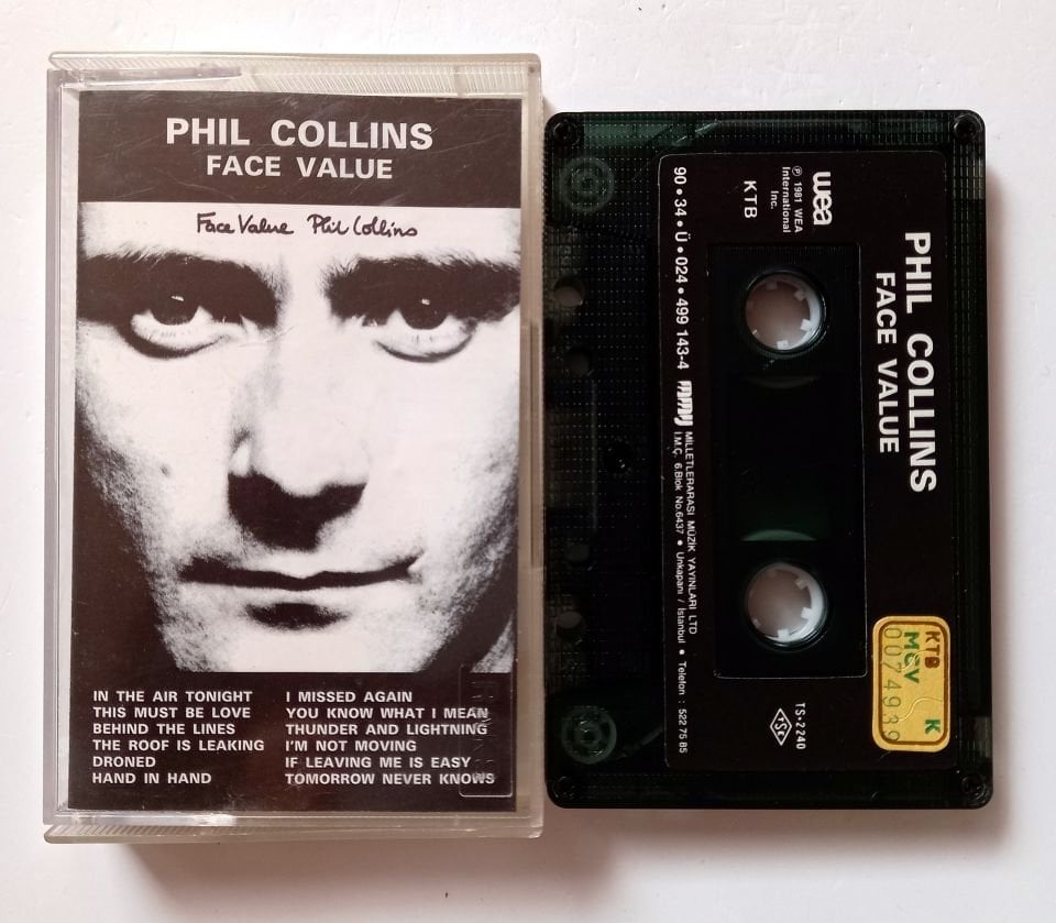 PHIL COLLINS - FACE VALUE (1990) - KASET 2.EL