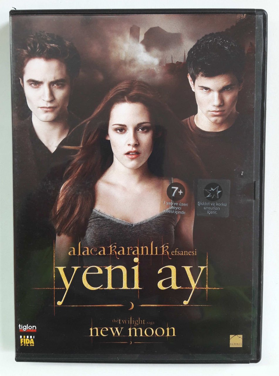 ALACAKARANLIK EFSANESİ YENİ AY - THE TWILIGHT SAGA NEW MOON - KRISTEN STEWART - ROBERT PATTINSON - DVD 2.EL