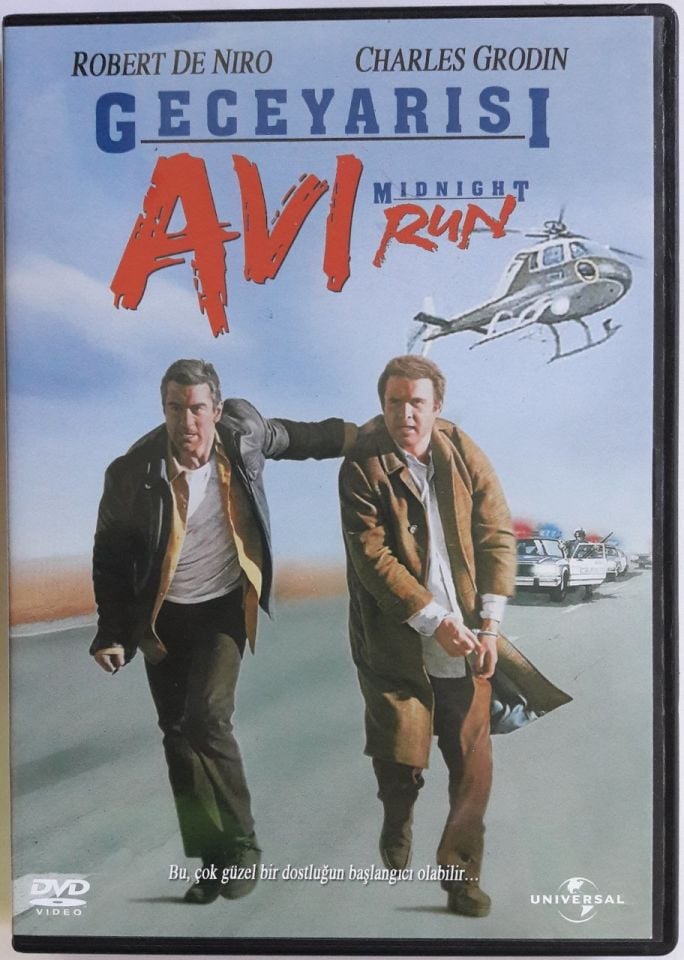 GECEYARISI AVI - MIDNIGHT RUN - ROBERT DE NIRO - CHARLES GRODIN - DVD 2.EL