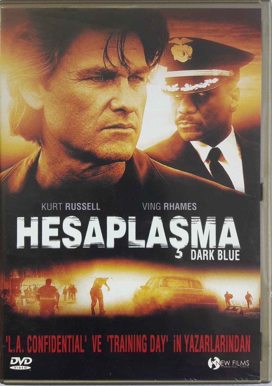 HESAPLAŞMA - DARK BLUE - KURT RUSSELL - VING RHAMES - DVD 2.EL