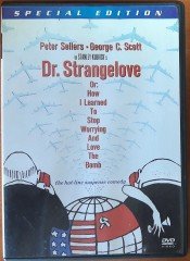 DR. STRANGELOVE - PETER SELLERS - GEORGE C. SCOTT - STANLEY KUBRICK - DVD 2.EL 1. BÖLGE TR ALTYAZI YOKTUR