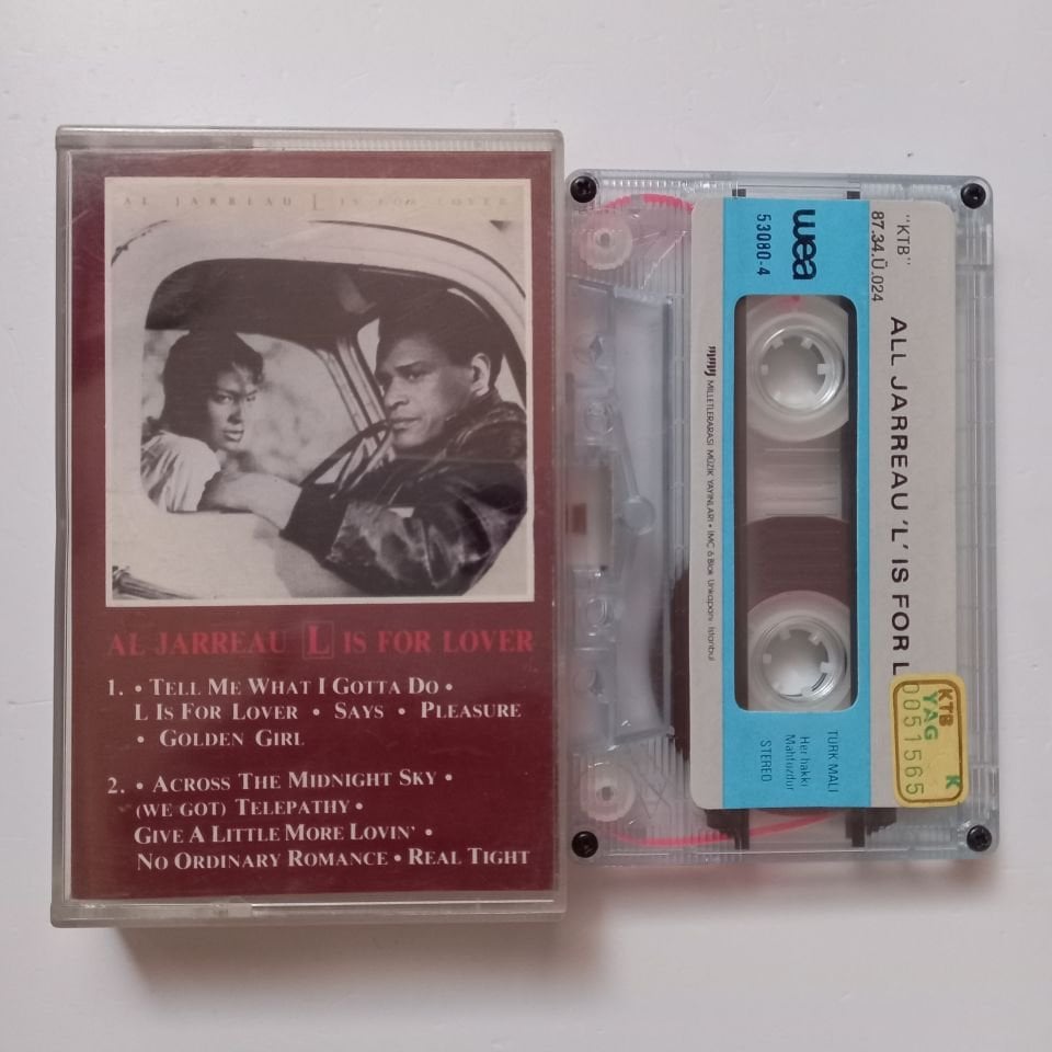 AL JARREAU - L IS FOR LOVER (1987) - KASET 2.EL