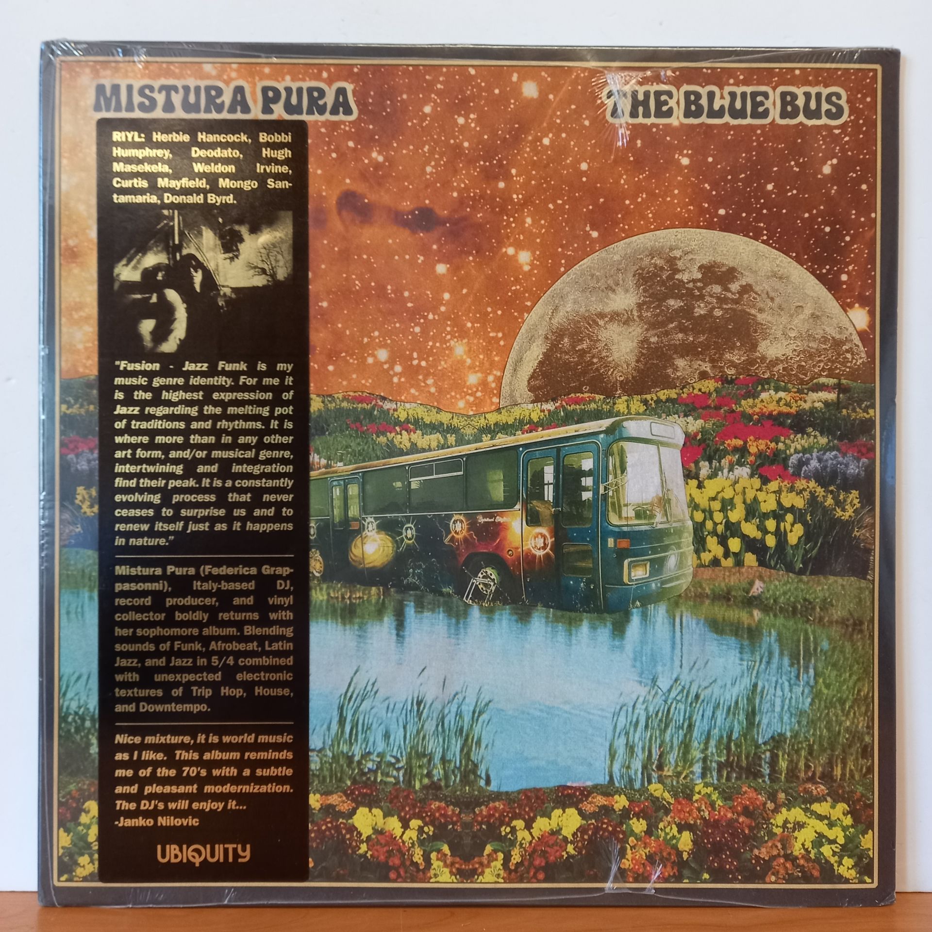 MISTURA PURA – THE BLUE BUS (2020) - 2LP DÖNEM BASKI SIFIR PLAK