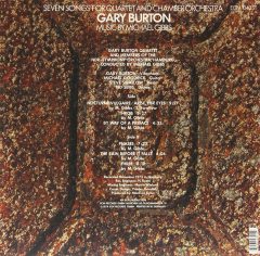 GARY BURTON - SEVEN SONGS FOR QUARTET - LP ECM RECORDS SIFIR PLAK