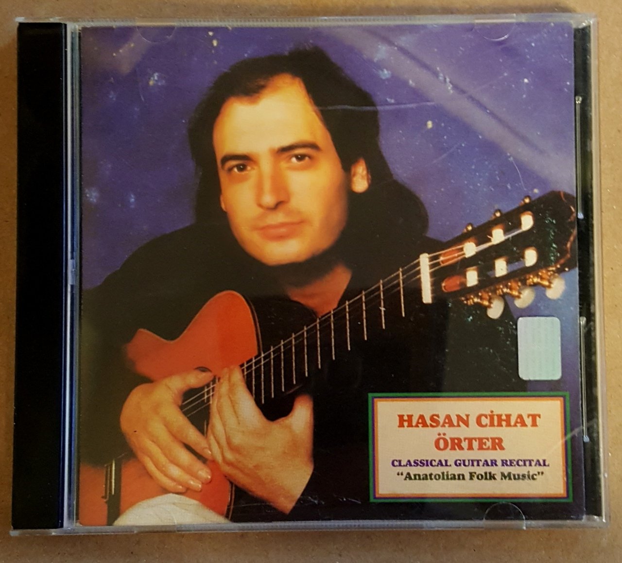 HASAN CİHAT ÖRTER - ANATOLIAN FOLK MUSIC / CLASSICAL GUITAR RECITAL (1994) - CD 2.EL